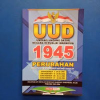 Image of UUD  1945 PERUBAHAN